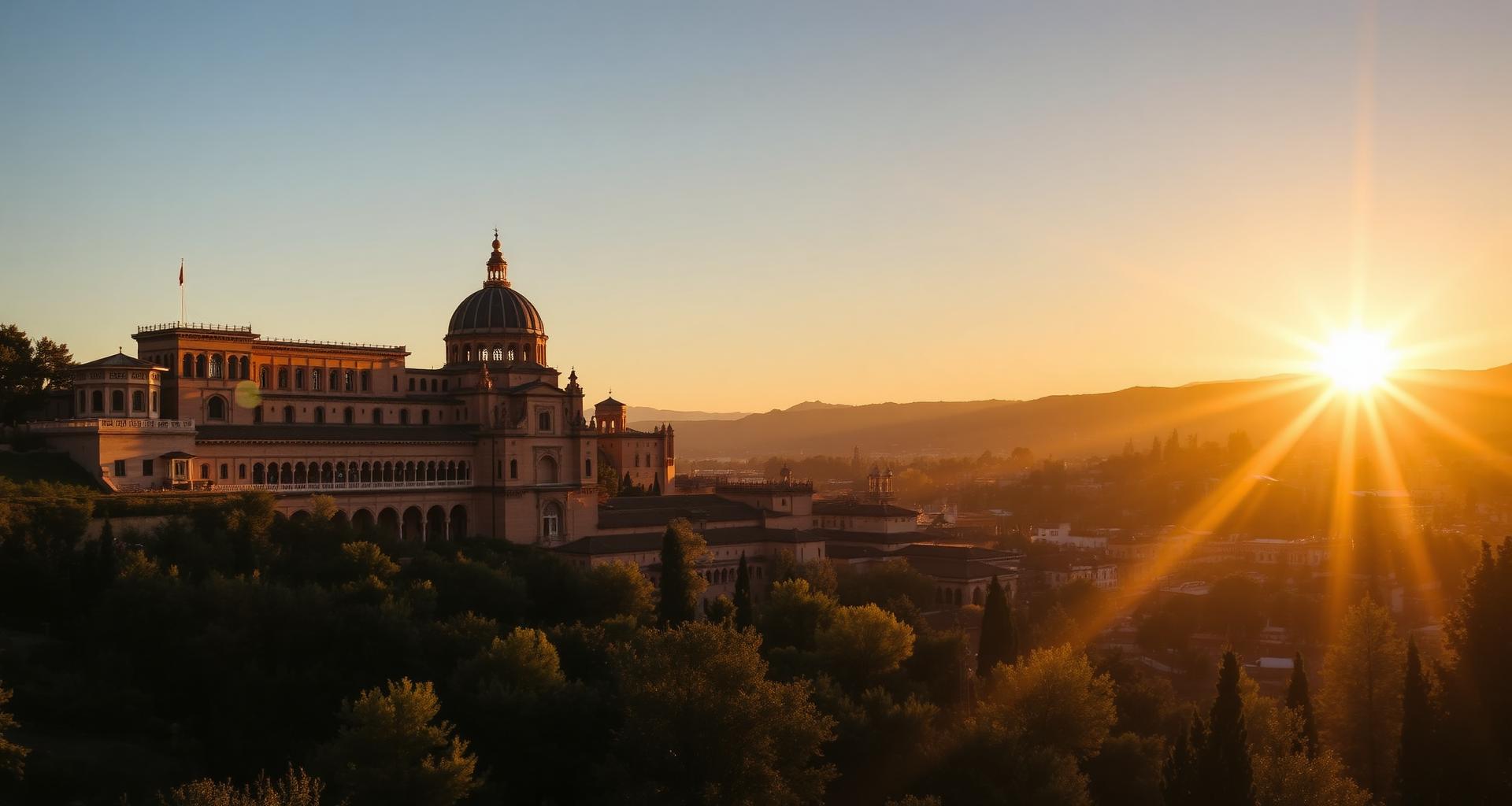 Granada al atardecer
